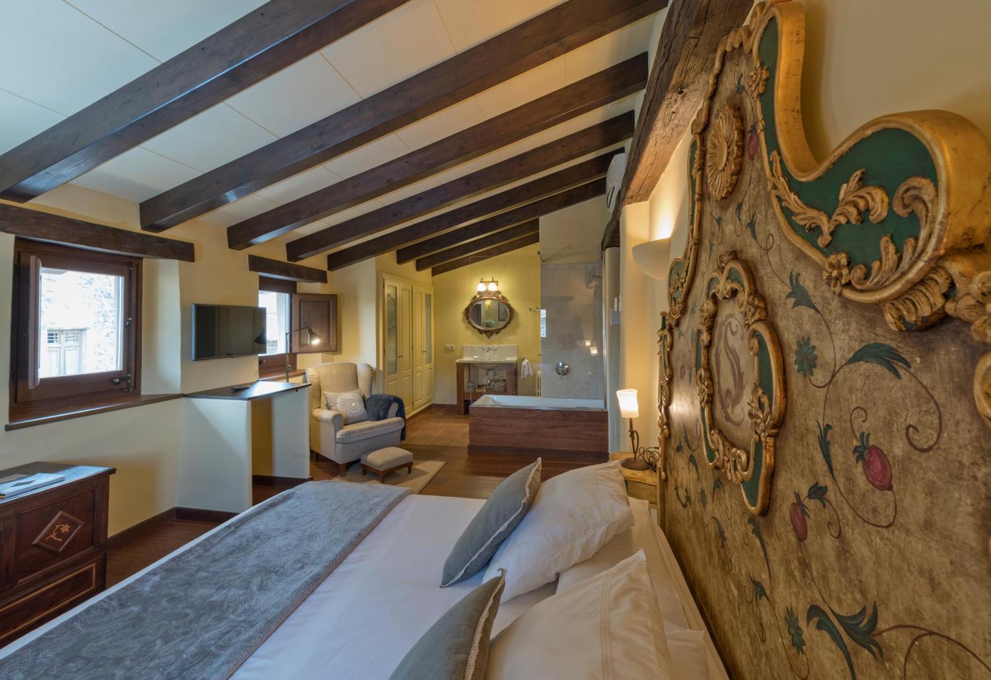 Hotel Cal Sastre Santa Pau Pokoj fotografie