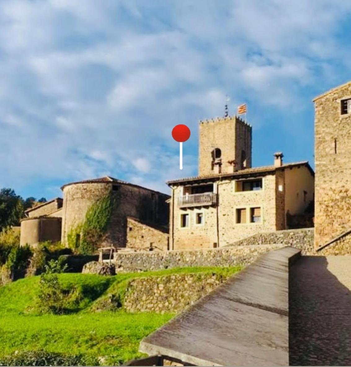 Hotel Cal Sastre Santa Pau Exteriér fotografie