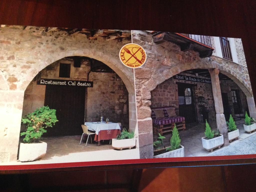 Hotel Cal Sastre Santa Pau Exteriér fotografie