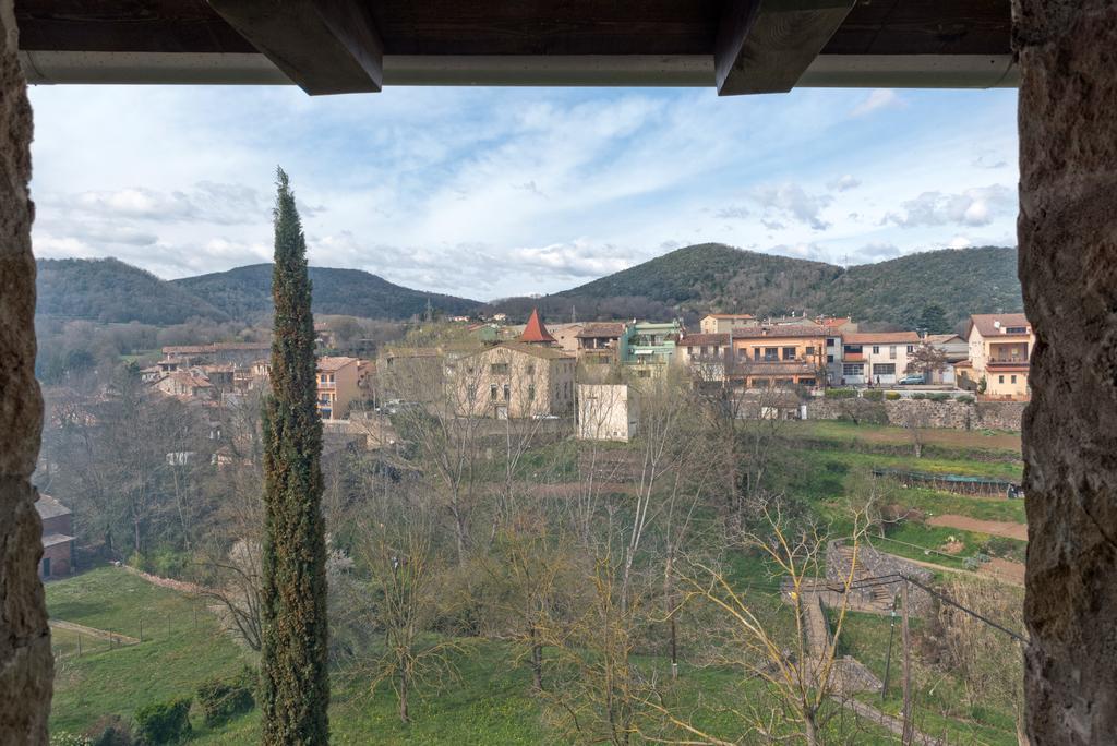 Hotel Cal Sastre Santa Pau Exteriér fotografie